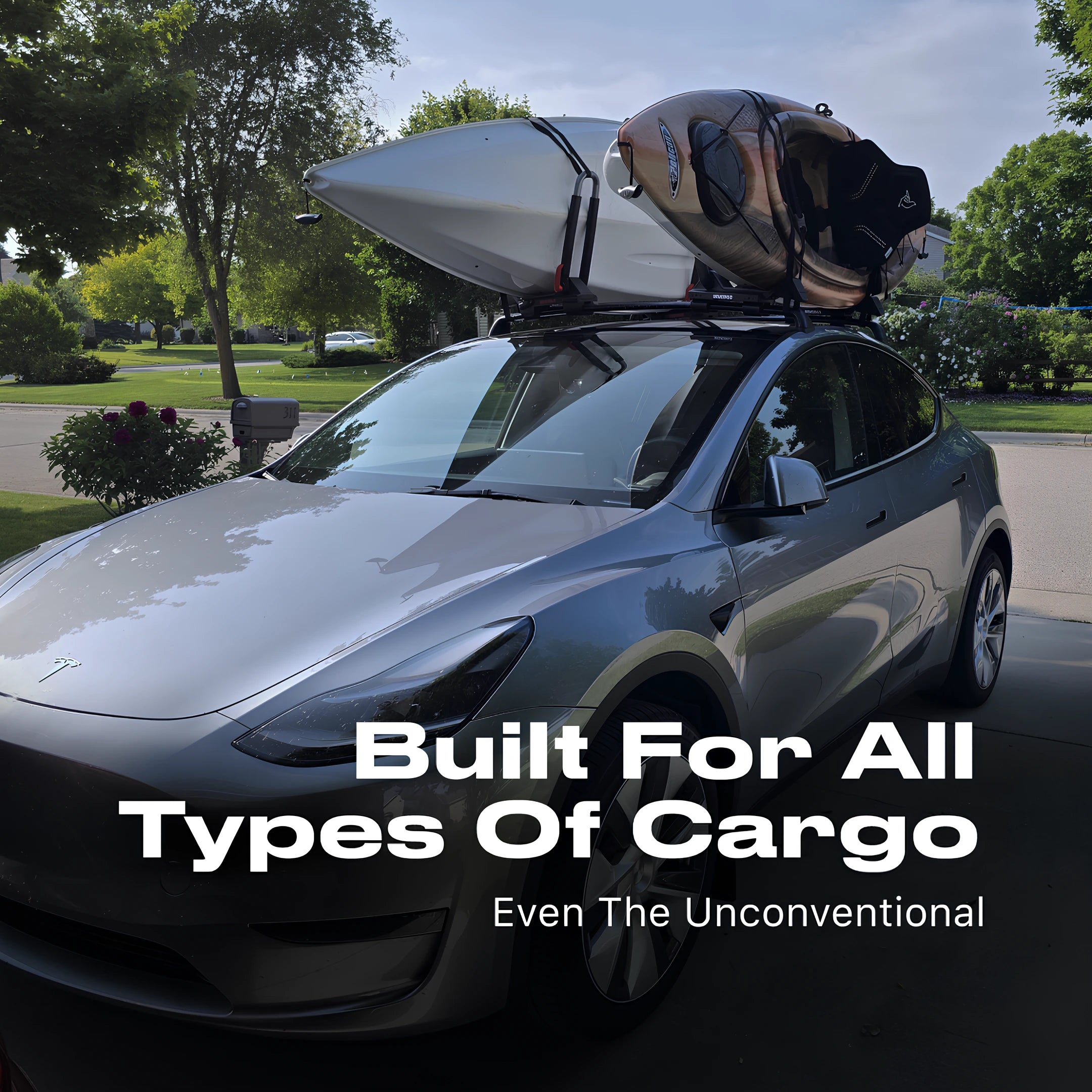 Lockable Cross Bar for Tesla Model 3/Y