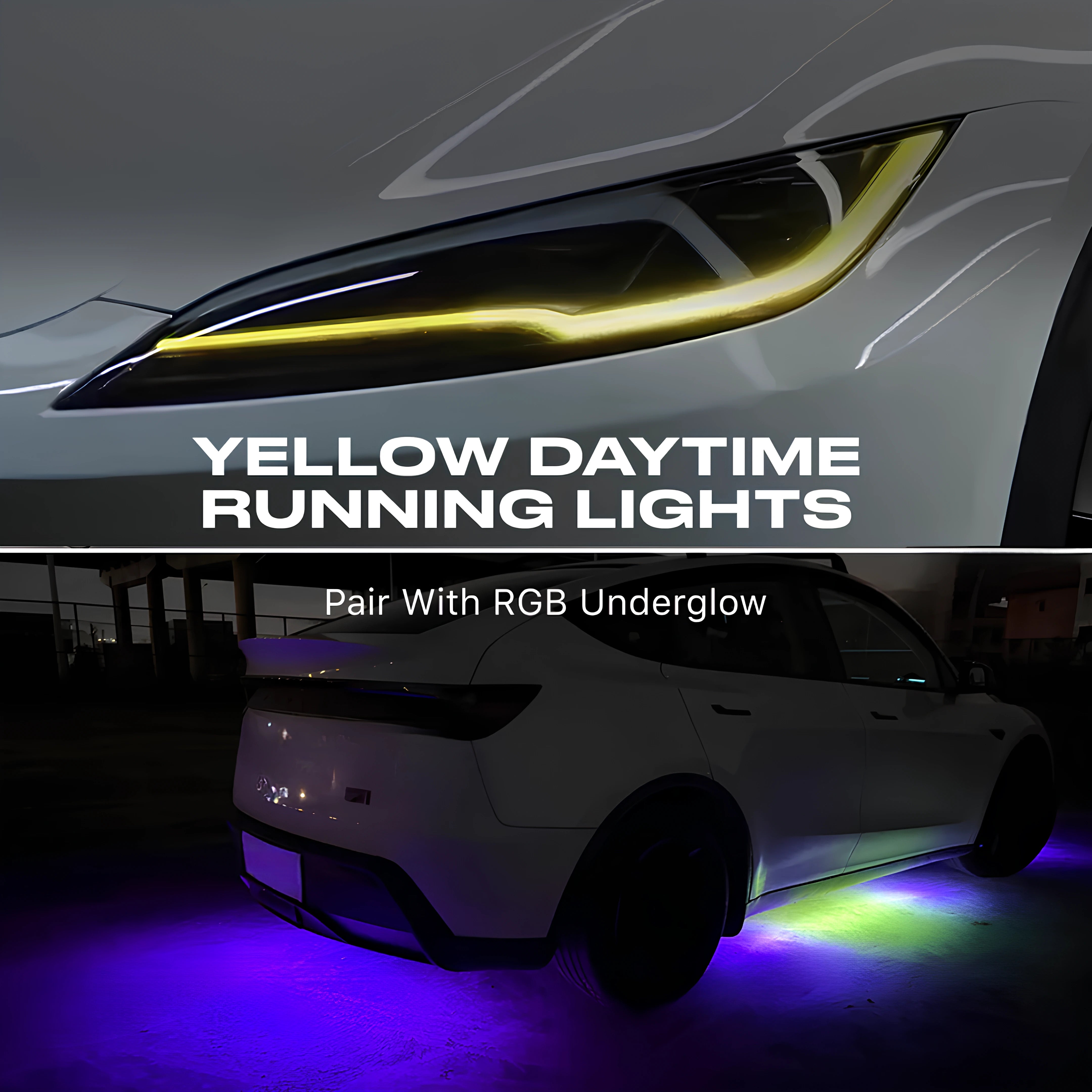 DRL LED Light Strip for Tesla