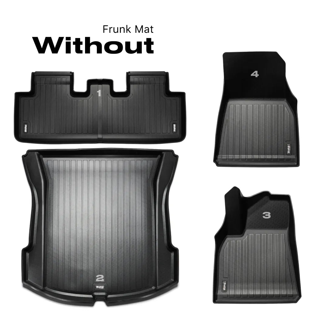 2befair Floor Mats — Model 3