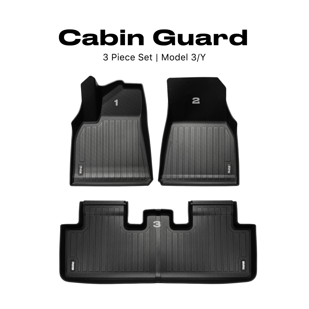 Cabin Guard 3 piece mats set