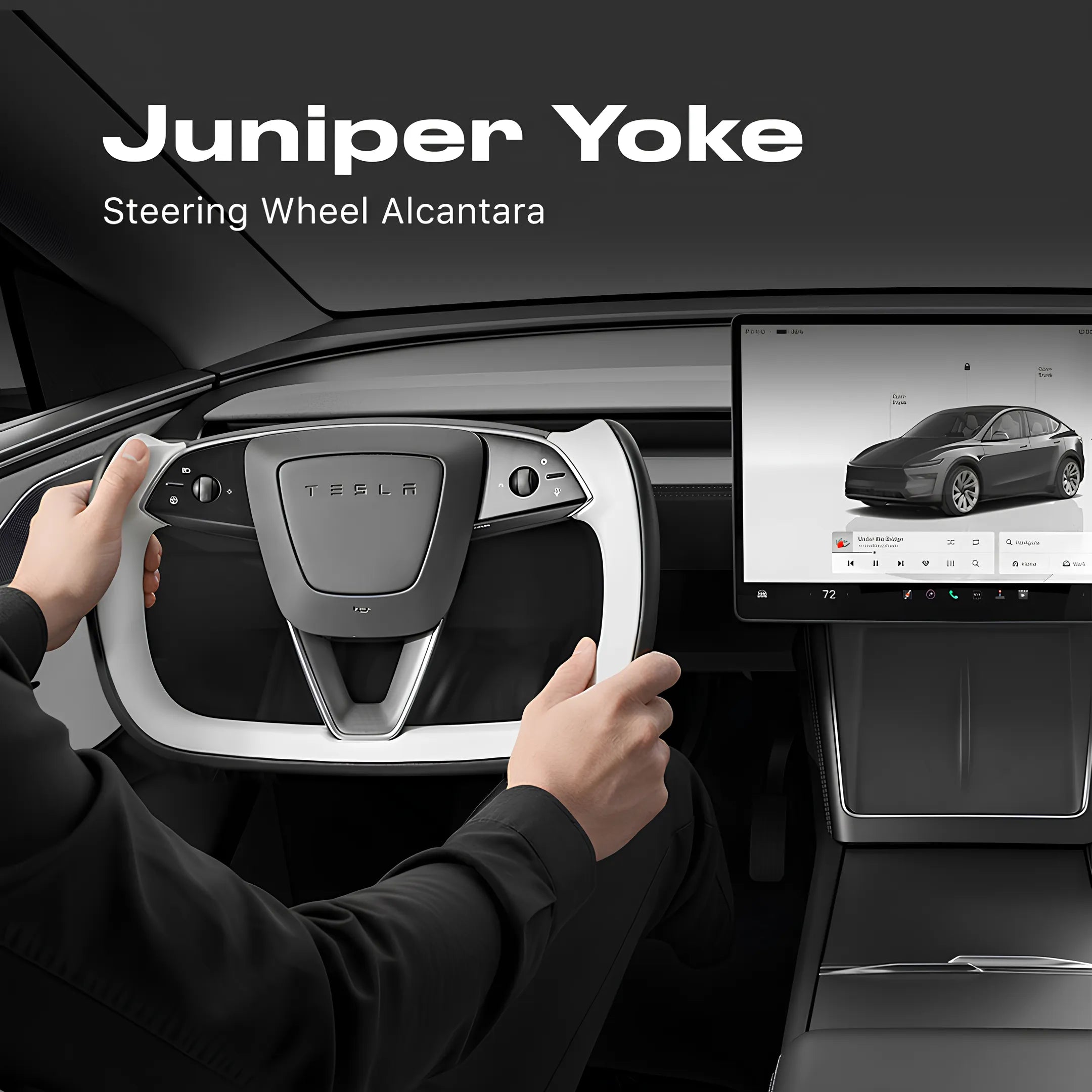 Juniper Yoke Steering Wheel Alcantara
