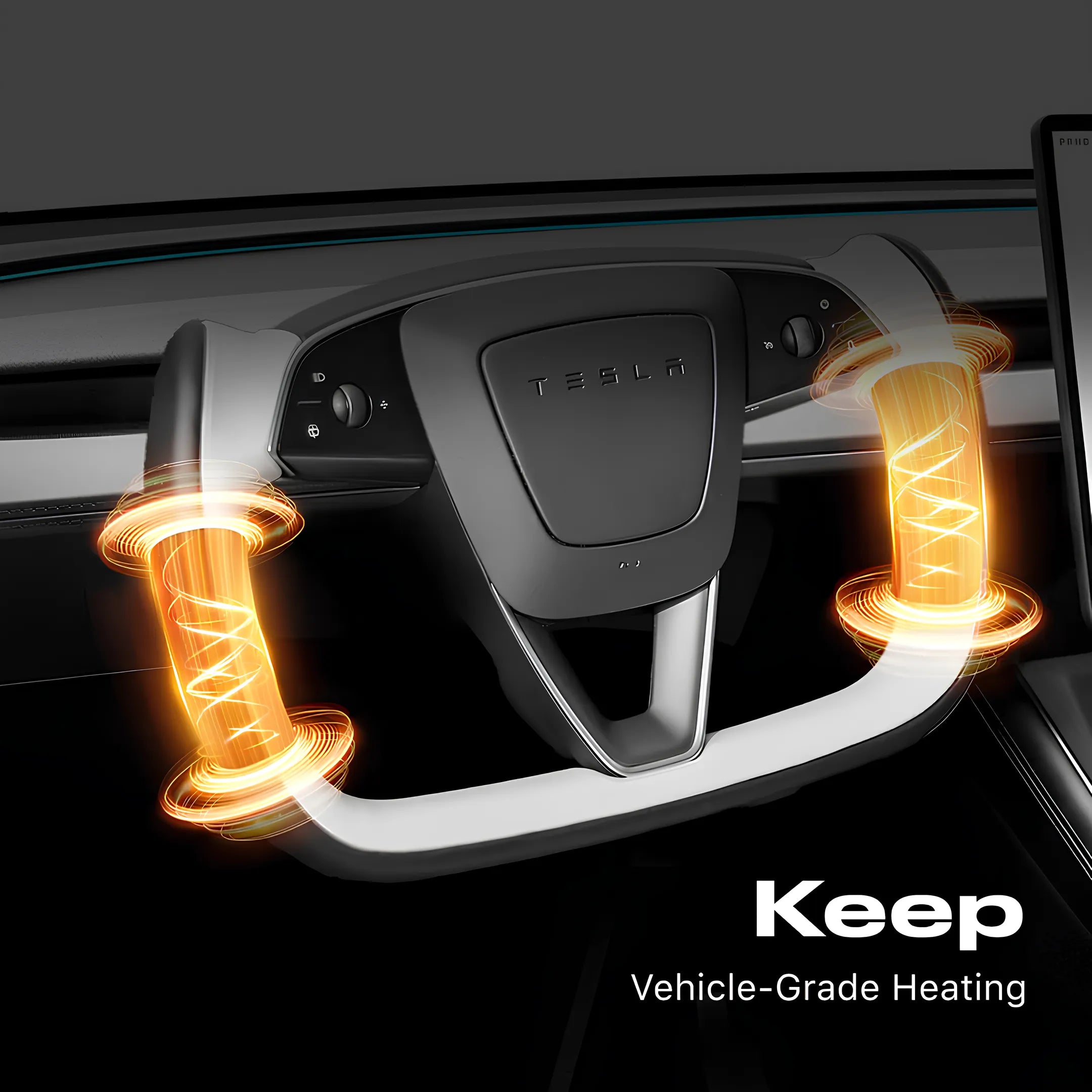 Juniper Yoke Steering Wheel Alcantara