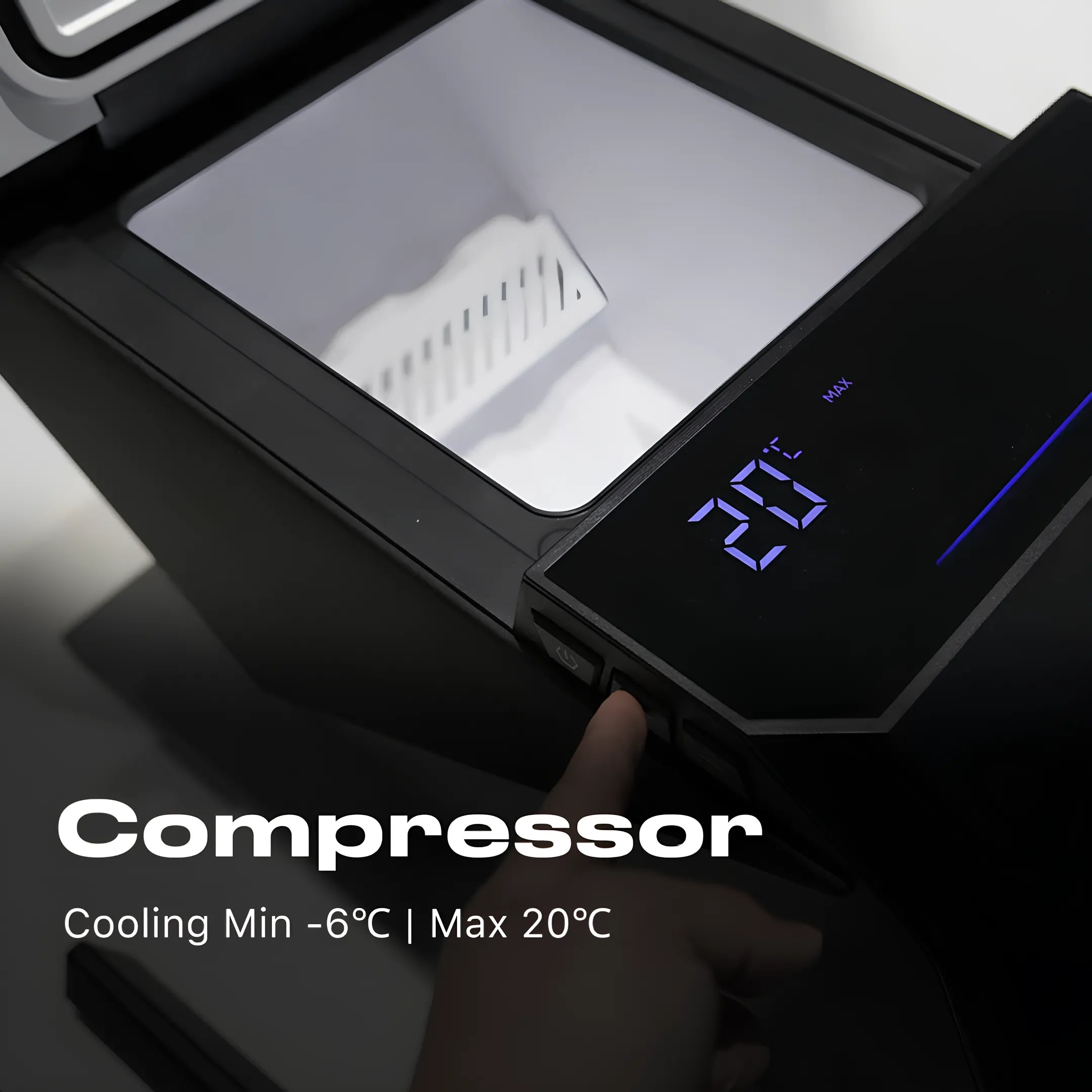 Tesla Cybertruck Console Refrigerator