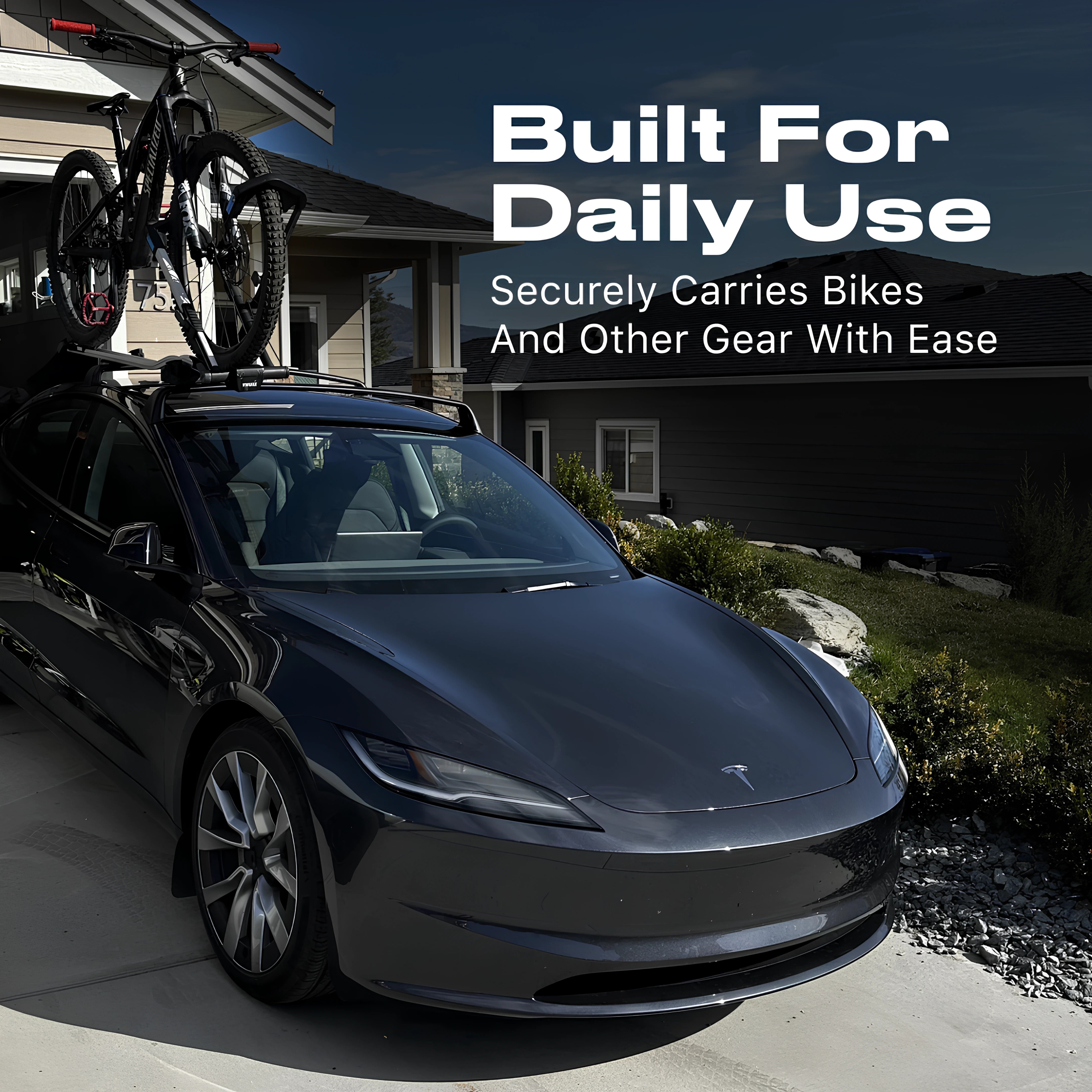 Lockable Cross Bar for Tesla Model 3/Y