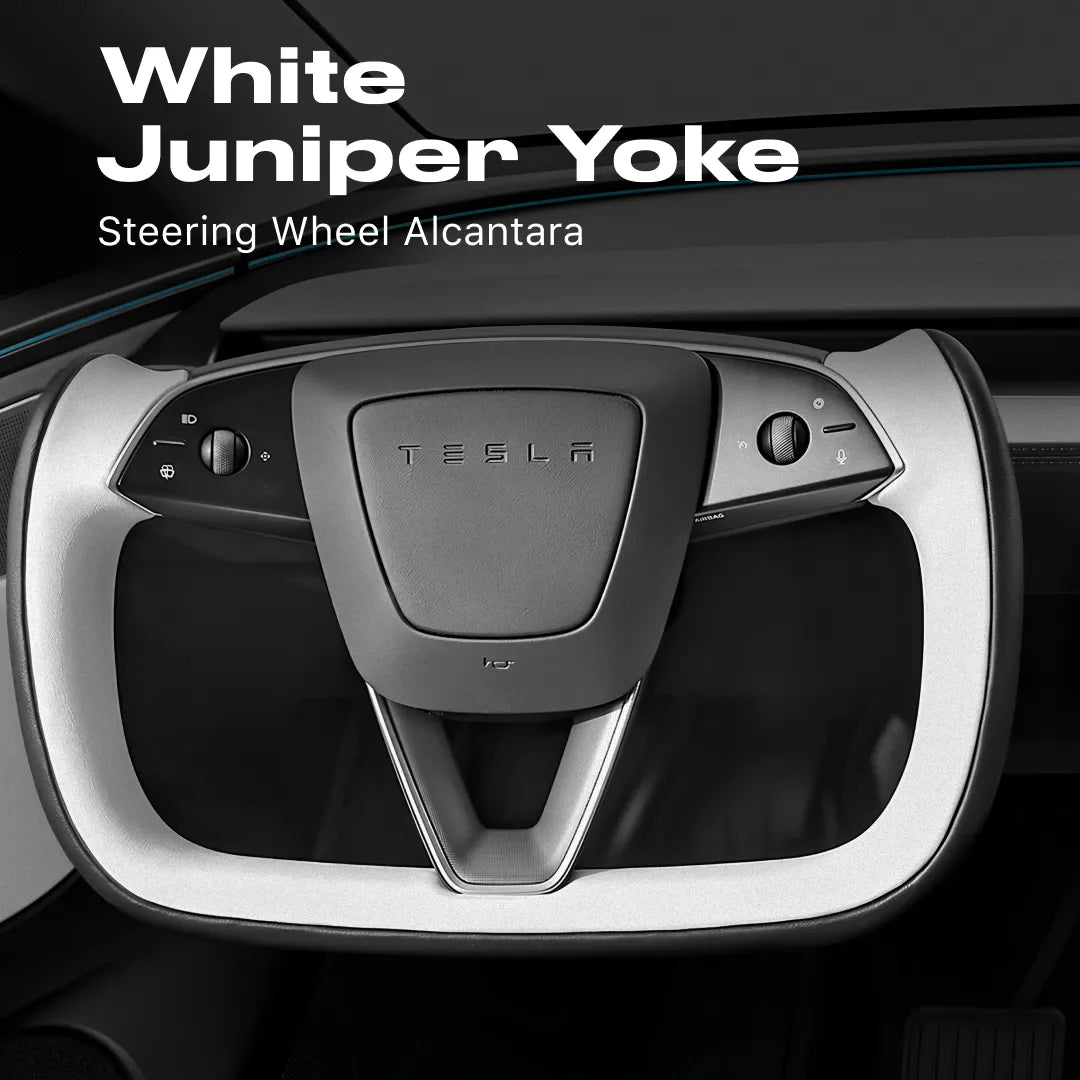Juniper Yoke Steering Wheel Alcantara