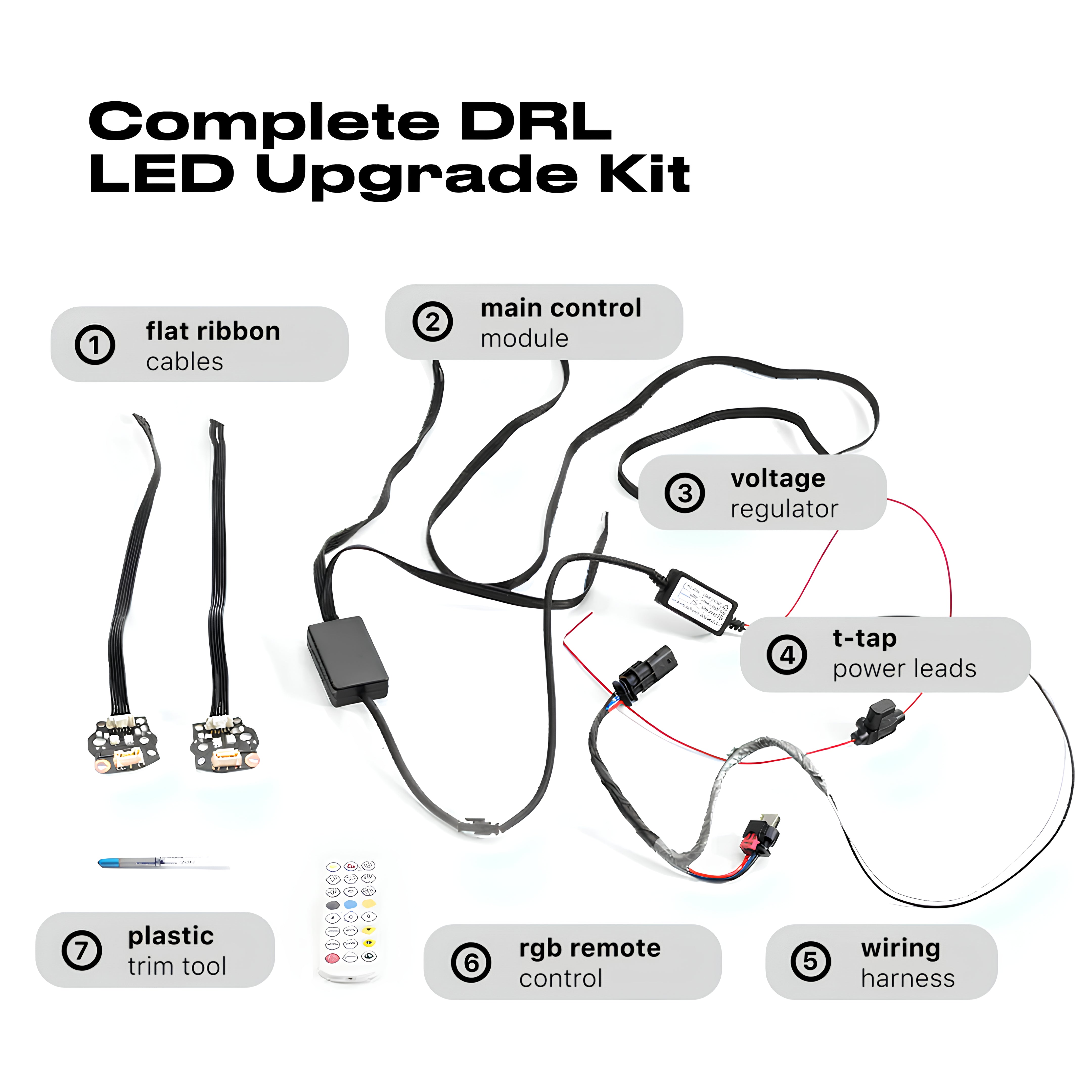 DRL LED Light Strip for Tesla