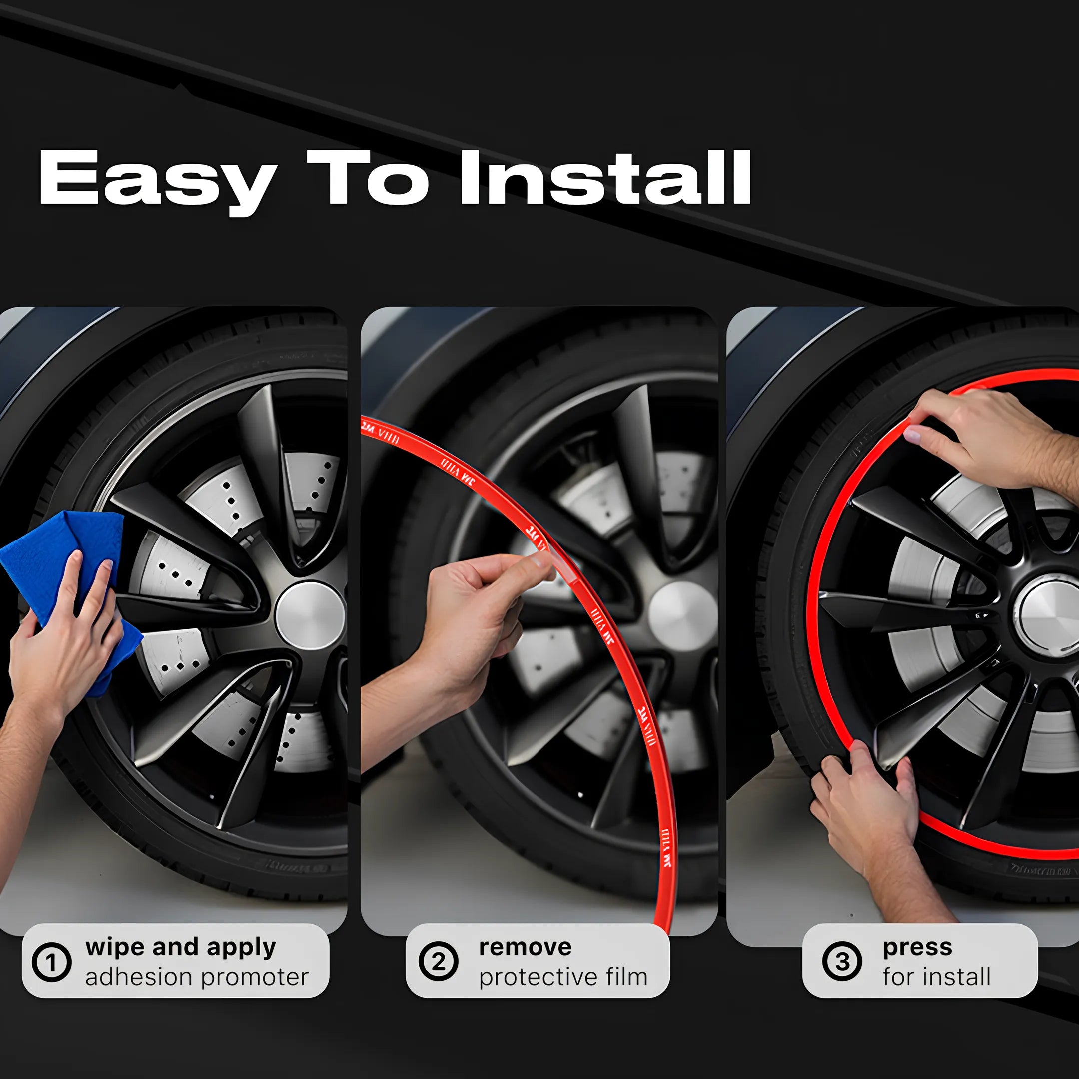 Aluminum Alloy Wheel Rim Protector
