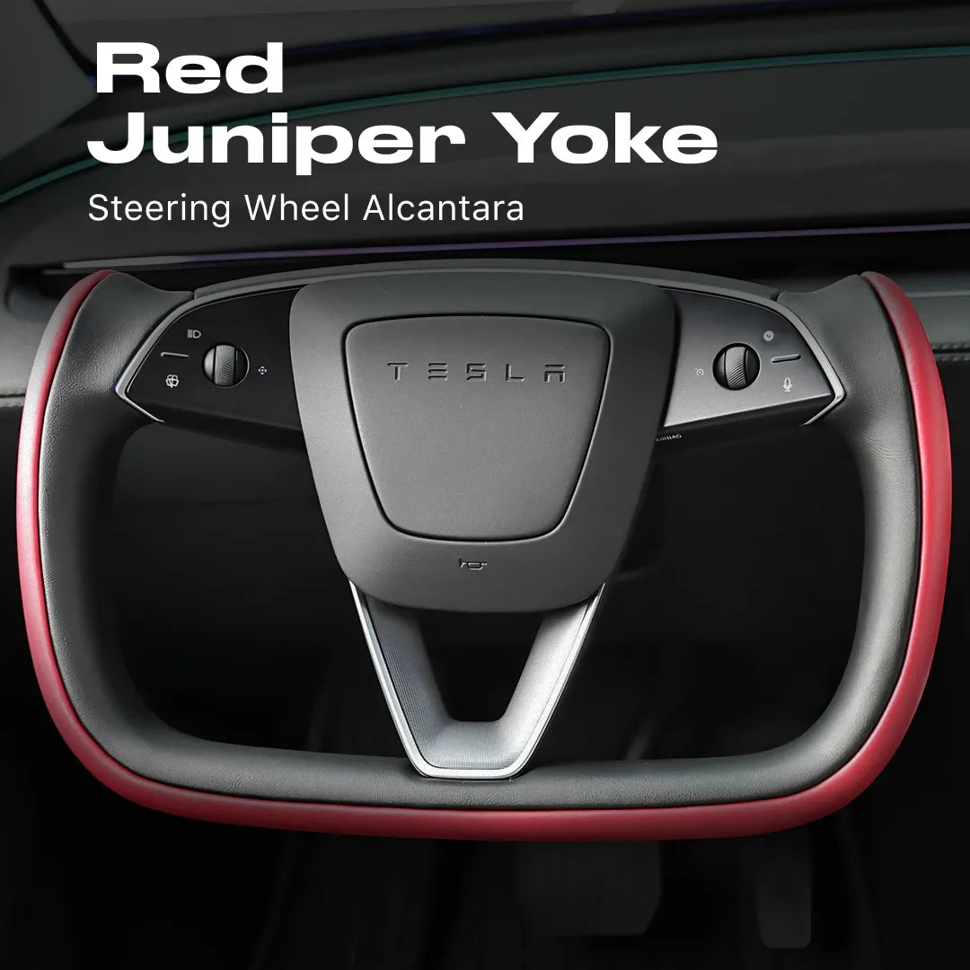 Juniper Yoke Steering Wheel Alcantara
