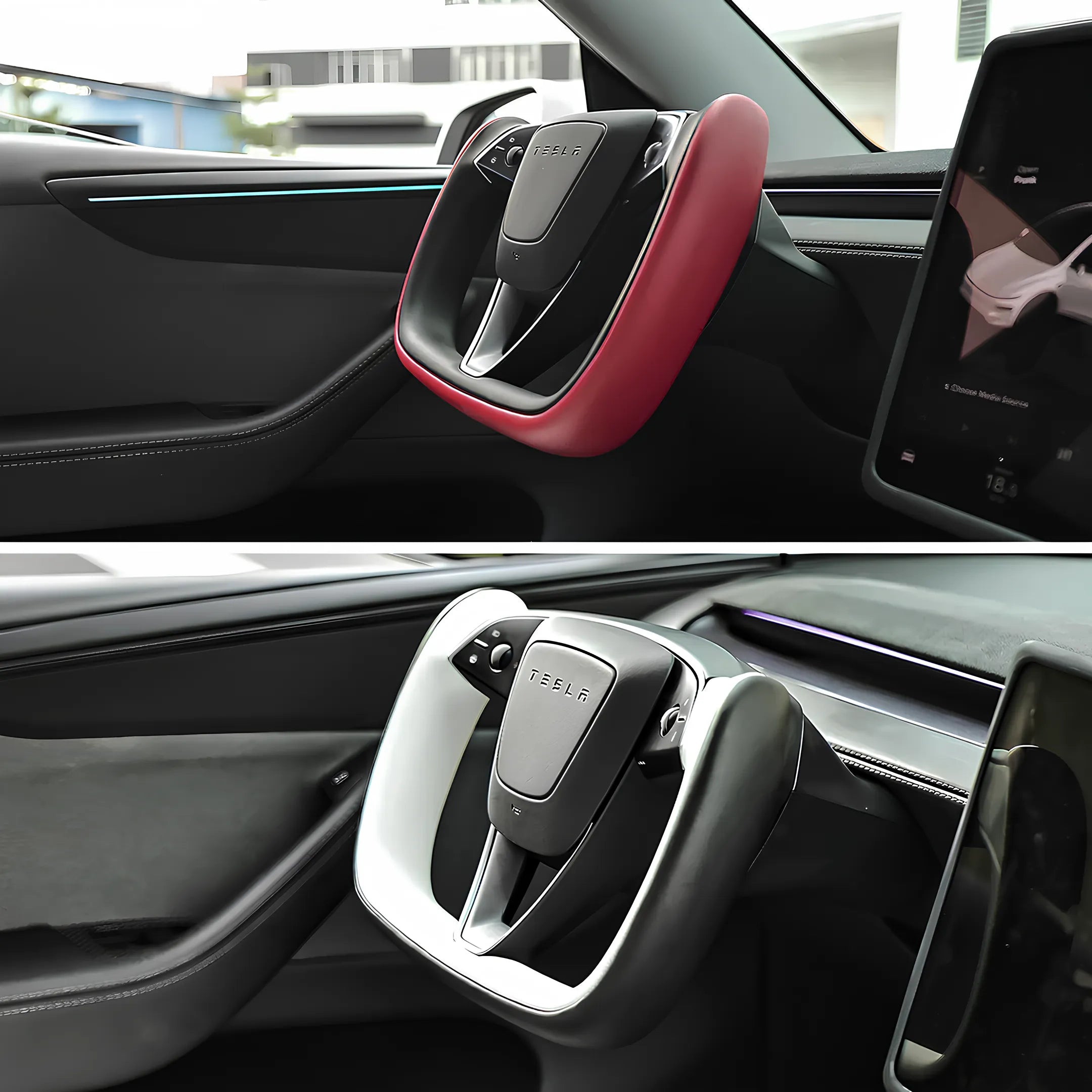 Juniper Yoke Steering Wheel Alcantara