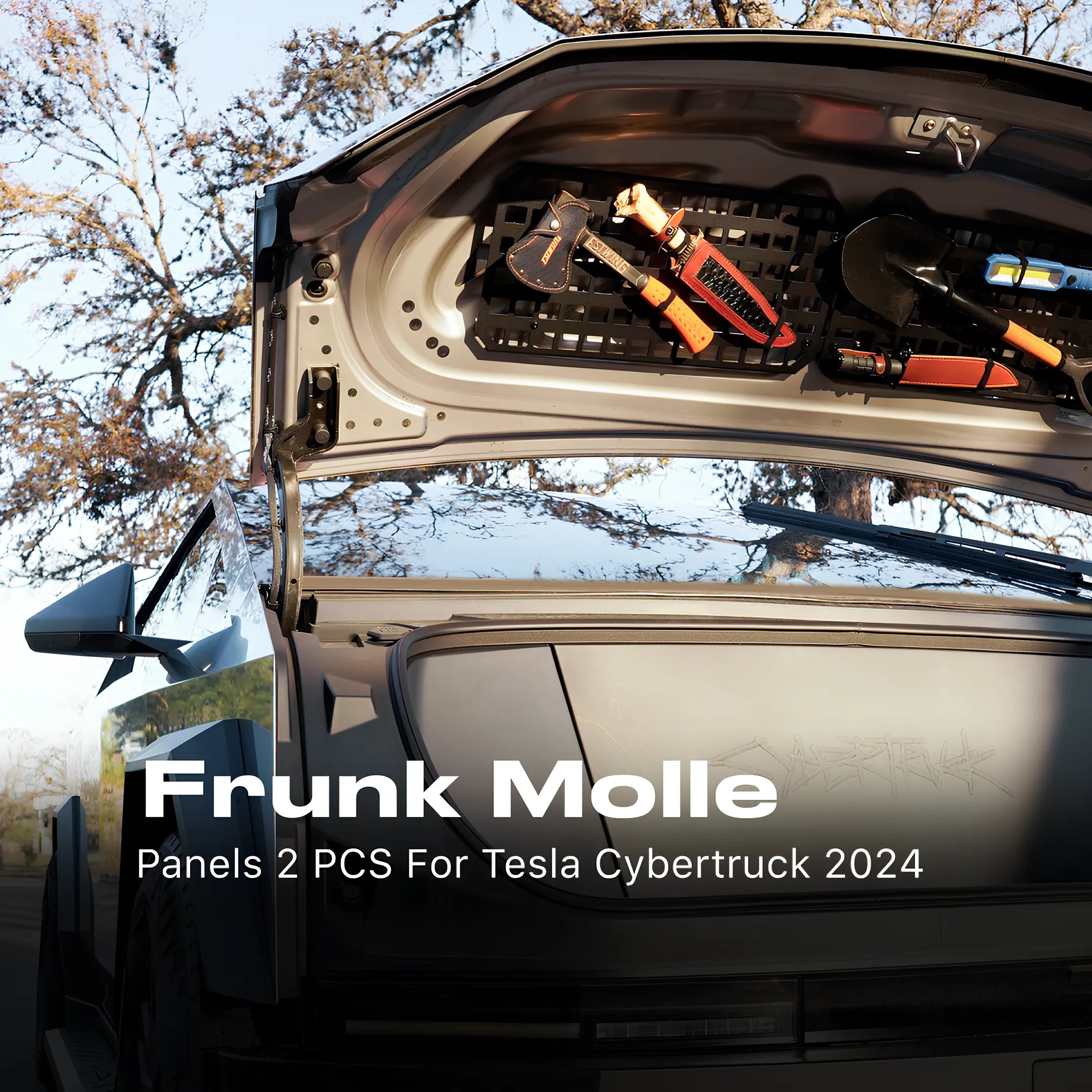 Frunk Molle Panels for Cybertruck