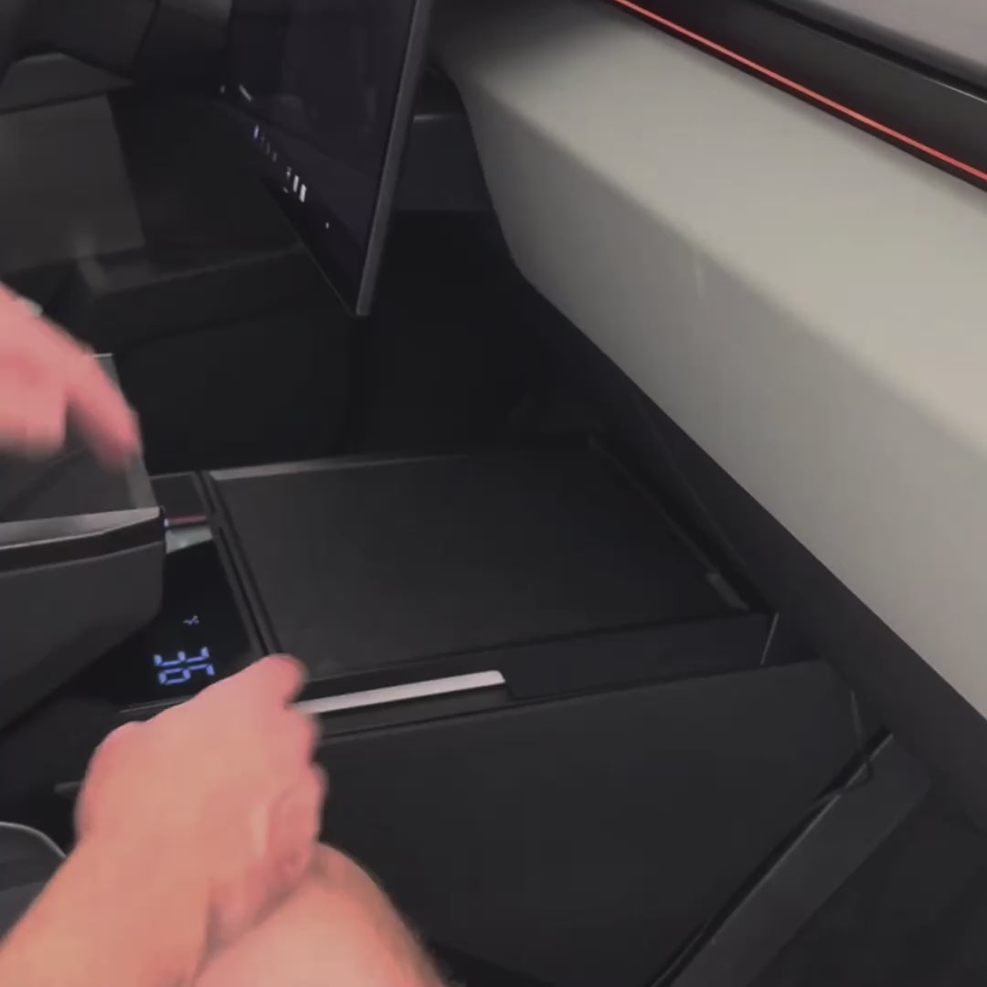 Tesla Cybertruck Console Refrigerator