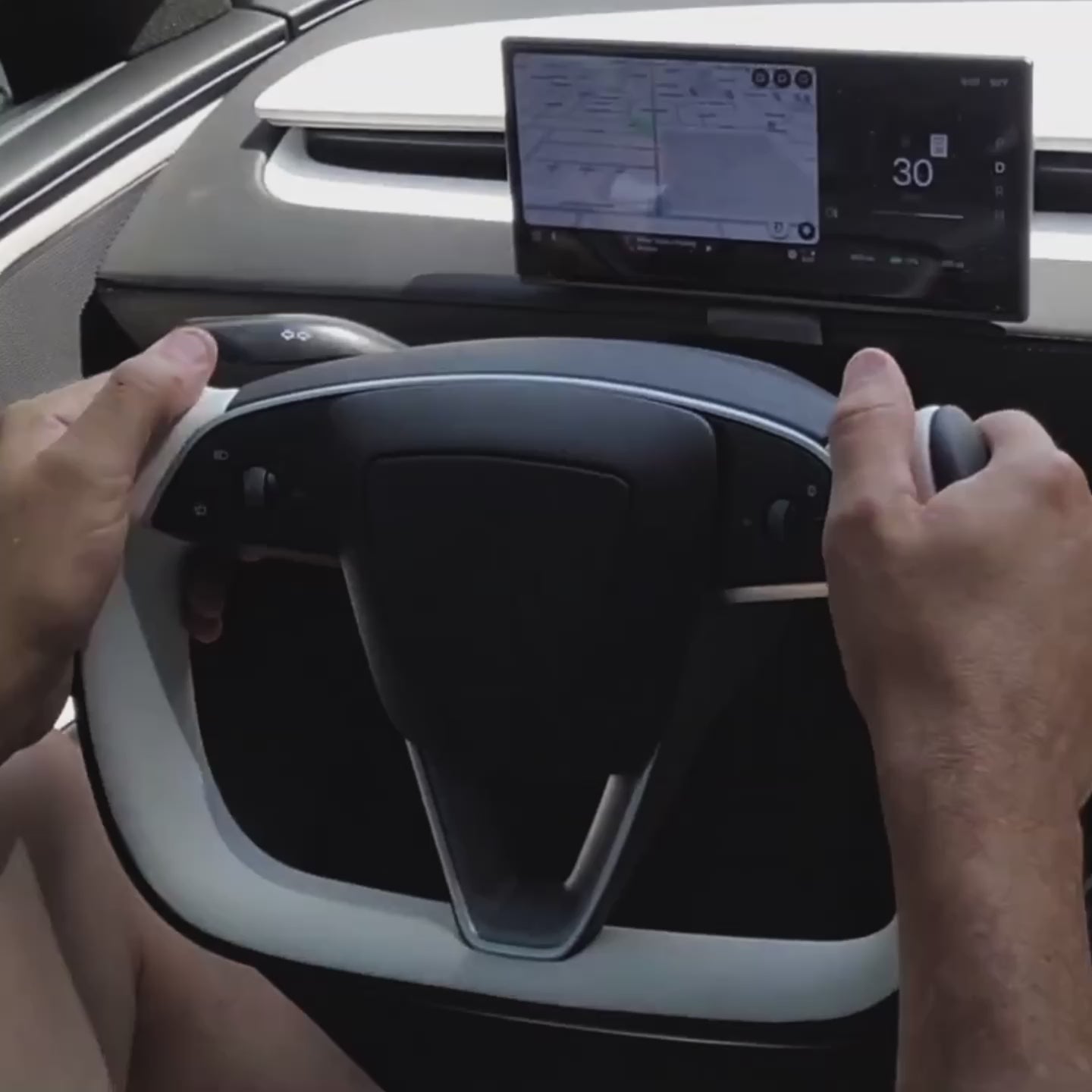 Juniper Yoke Steering Wheel Alcantara