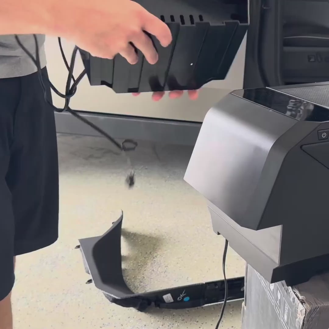 Tesla Cybertruck Console Refrigerator